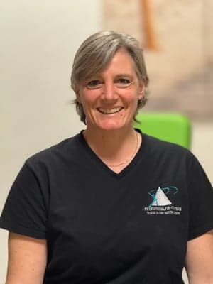 Frau Hildebrand, Physiotherapeutin im Physiocentrum Bonn Endenich